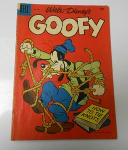 1957 DELL Walt Disney GOOFY (FOUR-COLOR) #802 VG+