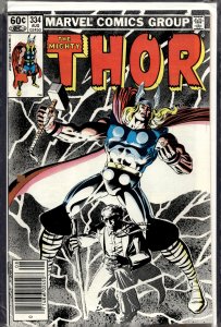 Thor #334 (1983) Thor