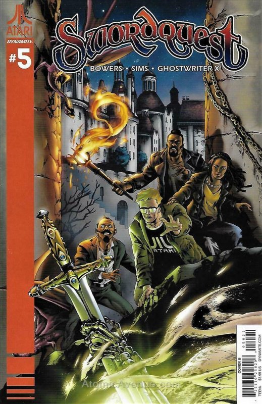 Swordquest (Dynamite) #5B VF/NM; Dynamite | save on shipping - details inside