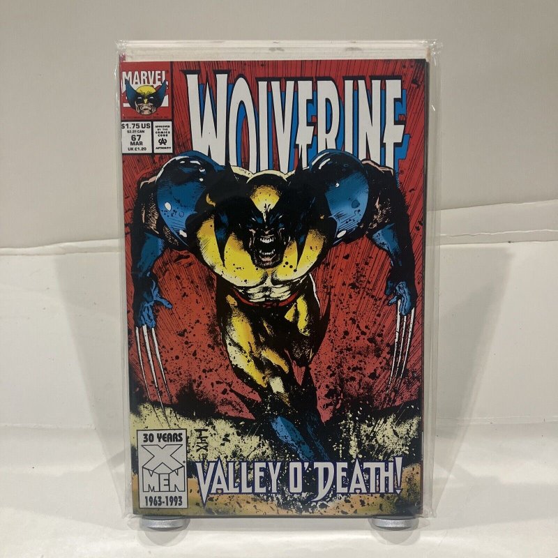 WOLVERINE #67 1993 Marvel Comics - Texeira art/cover - X-Men app