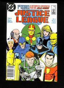 Justice League America (1987) #1