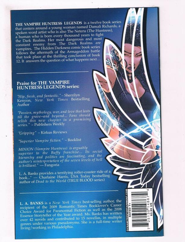 Vampire Huntress # 1 VF Dynamite Ent. Comic Book L.A. Banks' Series Issue S63
