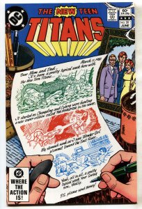 New Teen Titans #20 --1985-- 1st appearance of The Disruptor--COMIC BOOK