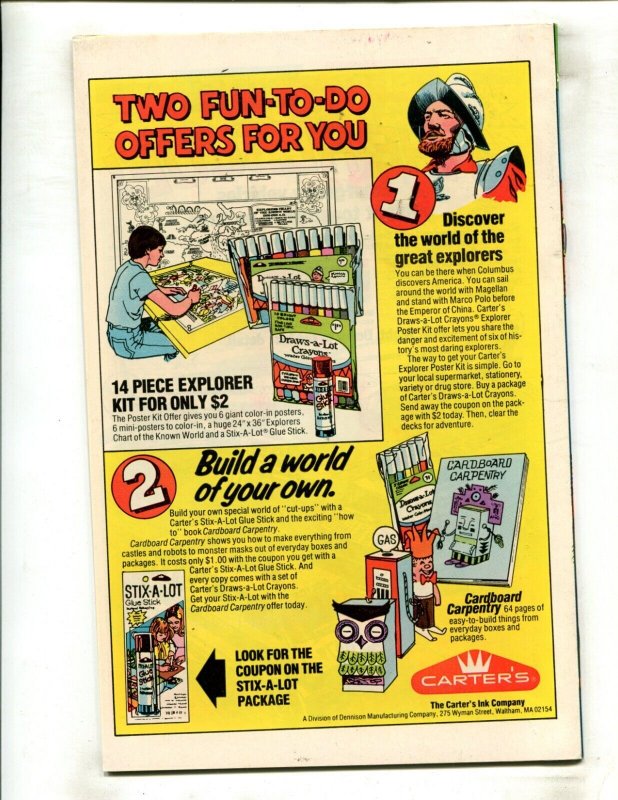 CHALLENGERS OF THE UNKNOWN #84 (8.0) DEADMAN, SWAMP THING!! 1978