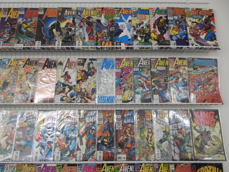 Huge Lot 190+ Comics W/ Avengers, Captain America, Indiana Jones+ Avg VF- Cond!!