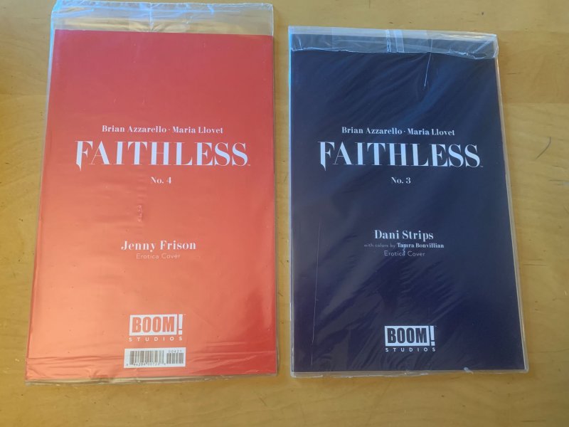 Faithless 1 2 3 4 5 CLOONAN FRISON DEL RAY STRIPS LOTAY VARIANTS