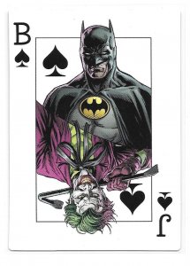 batman joker playing card