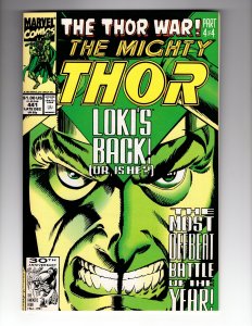 The Mighty Thor #441 (1991)  The Thor War!    / HCA1