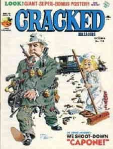 Cracked #128 GD ; Globe | low grade comic Capone spoof magazine