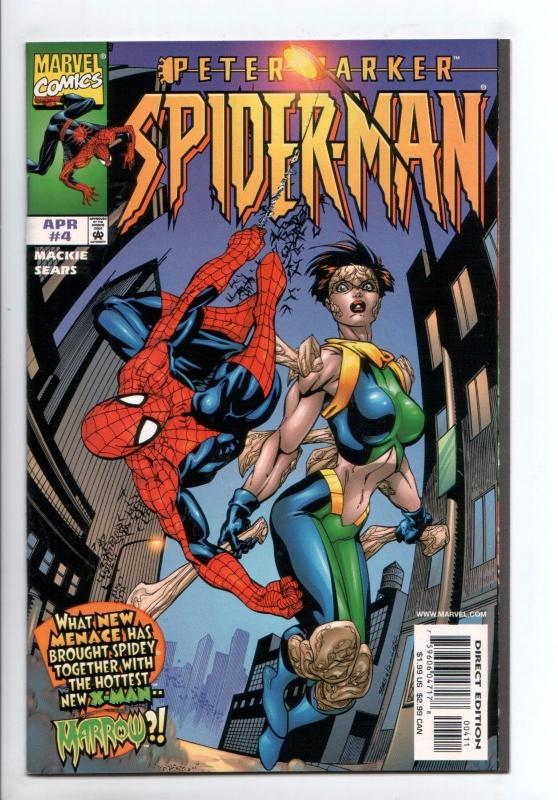 Peter Parker Spider-Man #4 - Iceman (Marvel, 1999) - NM