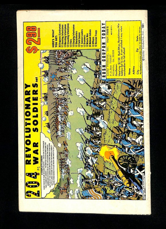 Uncanny X-Men #145 Doctor Doom Arcade!