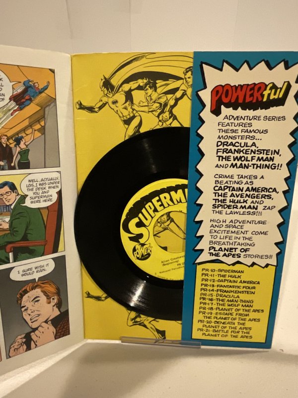 Power Records PR-28: Superman: Alien Creatures 1975  VG/F