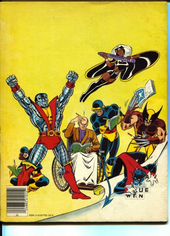 Uncanny X-Men Super Activity Book-1983-Marvel-puzzles-games-Wolverine-VG-