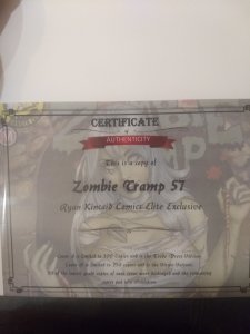 Zombie Tramp #57 Ryan Kincaid Cvr A LTD to 500 w COA