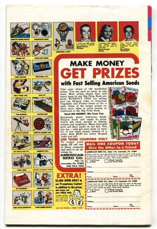 H.R PUFNSTUF #3 comic book 1971-GOLD KEY-SID & MARTY KROFT-TV SERIES