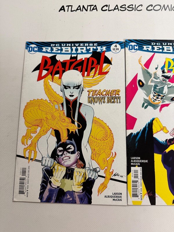 2 Batgirl DC Comic Books # 3 4 Batman Superman Flash 46 CT3