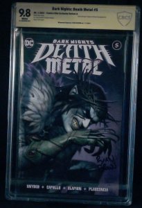 Dark Nights: Death Metal #5 Brown Cover A (2021)Signed & CBCS Graded 9.8