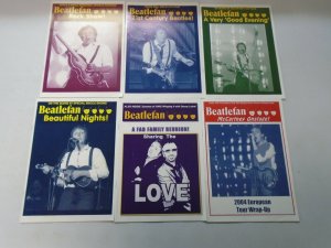 Beatlefan Magazine lot of 19 different later Paul McCartney issues