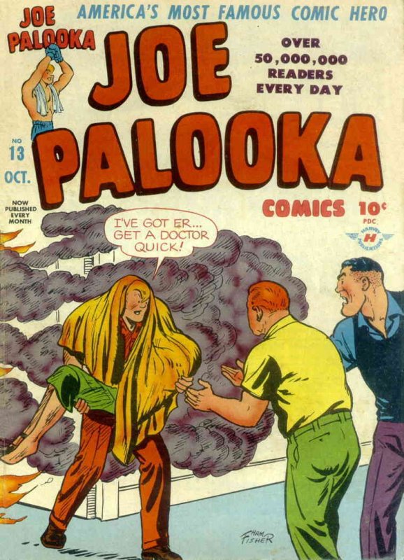 Joe Palooka (2nd Series) #13 VG ; Harvey | low grade comic