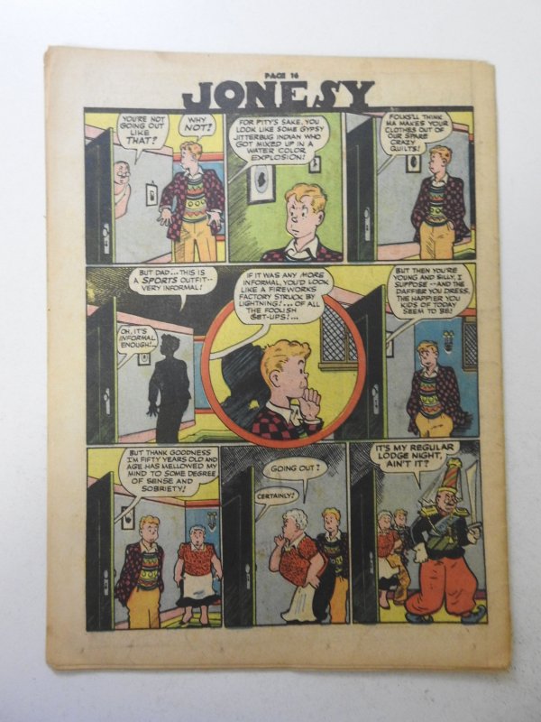The Spirit #232 (1944) Newsprint Comic Insert Rare!