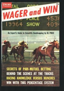 Wager and Win #128 1956-Horse racing wagers-Secrets of Pari-Mutual Betting-kn...