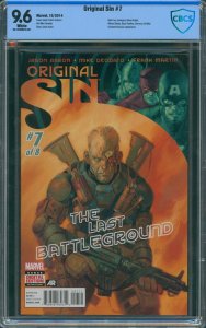 Original Sin 7 Thor Becomes Unworthy CBCS 9.6