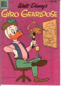 GYRO GEARLOOSE F.C.1095 VG-F ALL BARKS   Apr.-Jun. 1960 COMICS BOOK