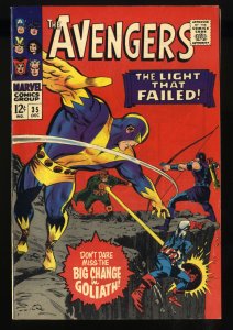 Avengers #35 VF 8.0 White Pages