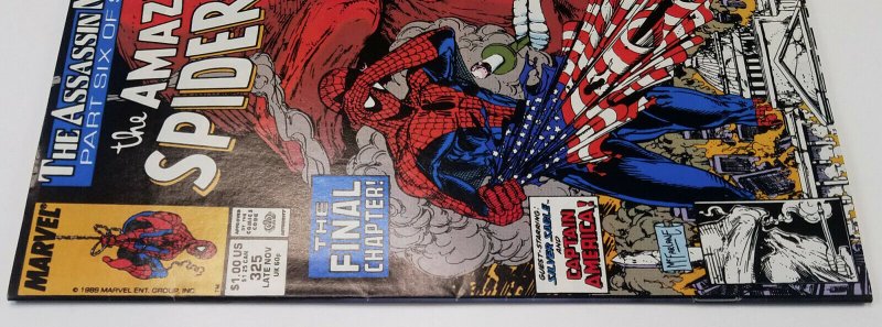  Amazing Spider-Man #325   FINAL Todd McFarlane   NM  Marvel 1989