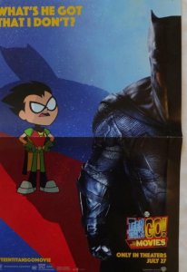 TEEN TITANS GO! Promo poster, 11 x 17, 2018, DC, Unused, ROBIN   011