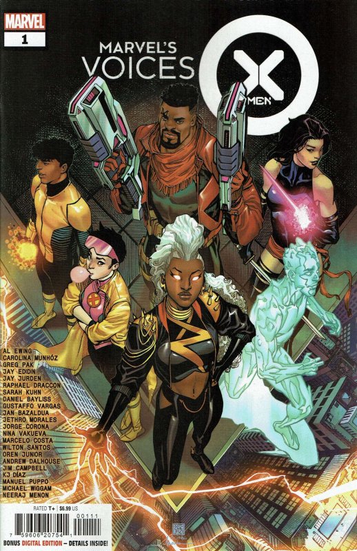 Marvel's Voices: X-Men #1 VF/NM ; Marvel | Bishop Storm Psylocke