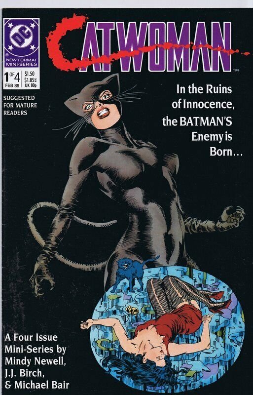 Catwoman #1 ORIGINAL Vintage 1989 DC Comics GGA