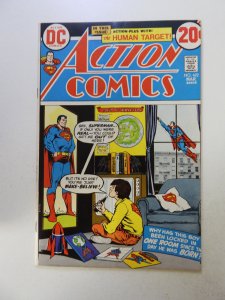 Action Comics #422 (1973) VG+ condition subscription crease