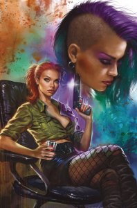 Heat Seeker Exposed Gun Honey #1 2025 Parrillo 1:5 Variant Titan Comics EB100