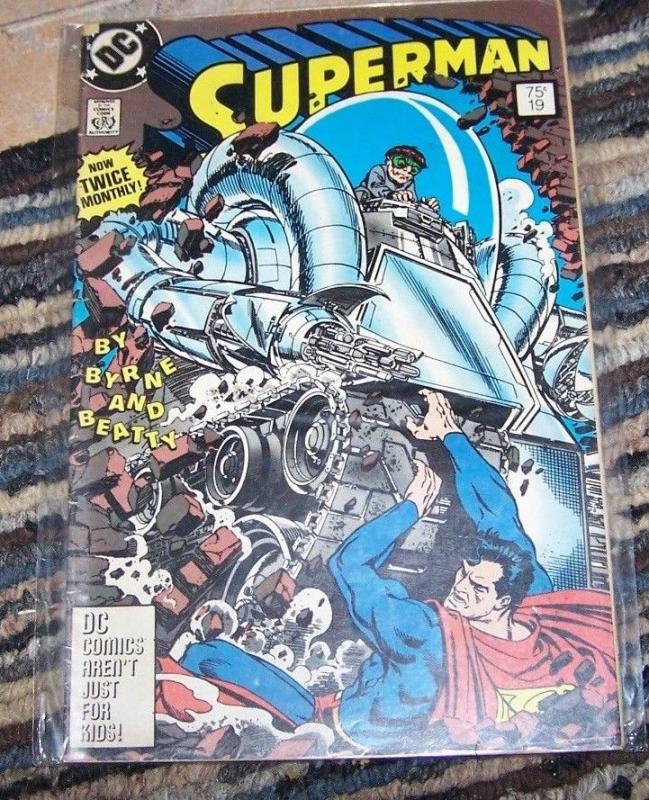 SUPERMAN  lot of 6 COMICS # 1 2 4 12 14 19 JOHN  BYRNE  REBIRTH  1ST METALLO 