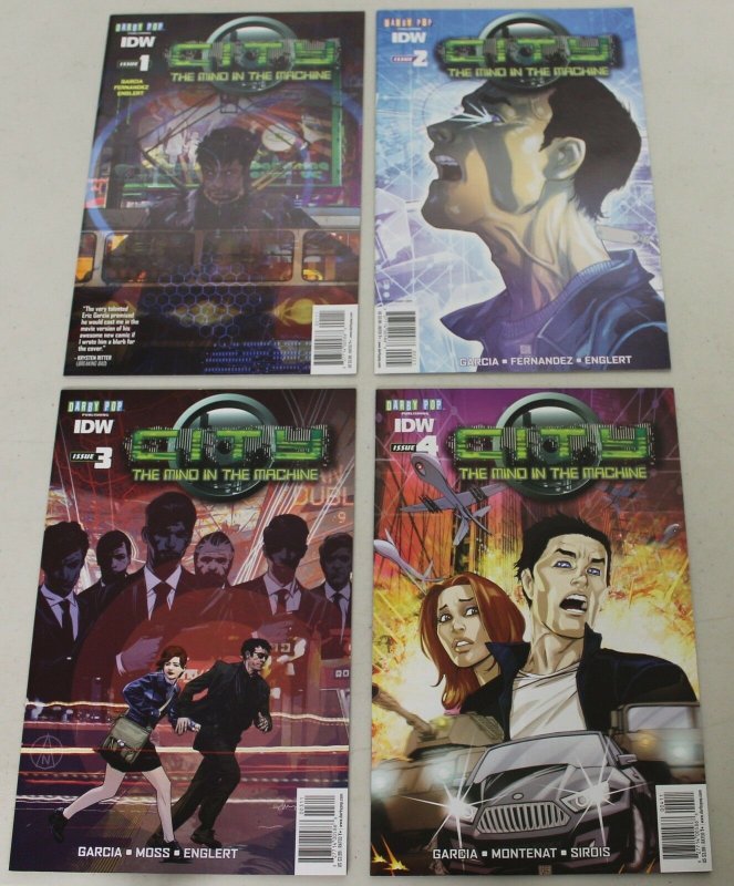 IDW: City The Mind in the Machine (2014) #1-4 COMPLETE SET 