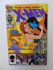 The Uncanny X-Men #204 (1986) FN/VF condition