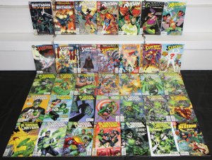 Modern DC MISC. SUPERHERO TITLES 35pc High Grade Comic Lot Green Lantern Batman