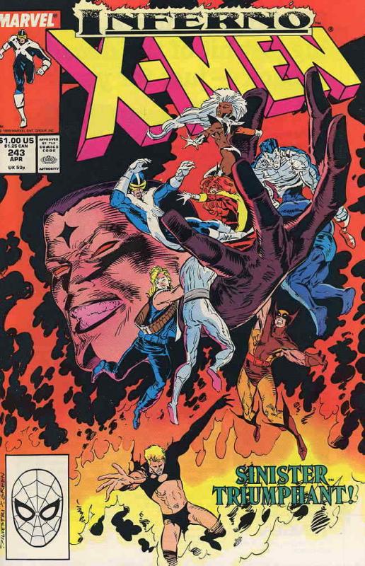 Uncanny X-Men, The #243 FN; Marvel | save on shipping - details inside