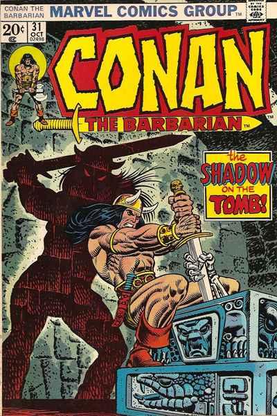 Conan the Barbarian (1970 series) #31, VF- (Stock photo)