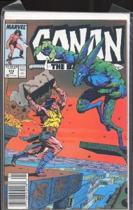 Conan the Barbarian #214 (1989) Conan