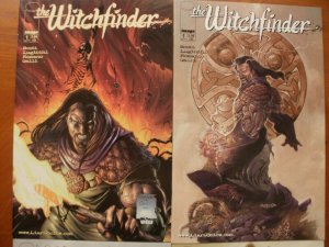 4 Near-Mint Image Comic WITCHFINDER #1 #1 (Variant) #2 #3 (1999) Scott Romano