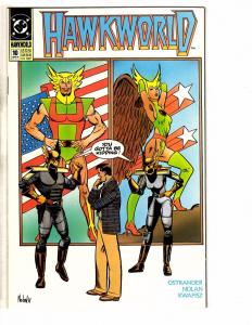 Lot Of 10 Hawkworld DC Comic Books # 1 2 3 4 5 6 7 8 9 10 Hawkman Batman PP5