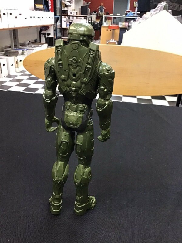 Microsoft 2015 Halo Master Chief Action Figure 11 Tall Green