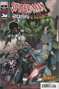 Spider-Man 2099 Exodus # 3 Connecting Variant Cover NM Marvel [H3]