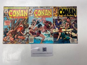 3 Conan Barbarian MARVEL comic books #41 142 231 37 KM15