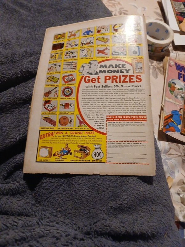 World's Finest Comics 121 Xanu! Tommy Tomorrow Murphy Anderson! 1961 DC Batman