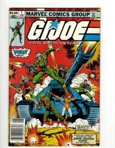 GI Joe # 1 NM- Marvel Comic Book Duke Storm Shadow Snake Eyes Cobra Army OF2