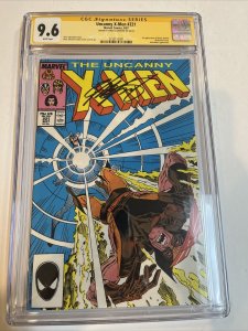 Uncanny X-Men (1987) # 221 (CGC 9.6 WP SS) Signed Chris Claremont | 1st App