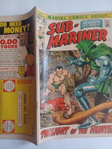 Sub-Mariner #48 - Namor - Doctor Doom - 1972 - VG